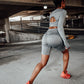 Power Through Seamless Long Sleeve Crop